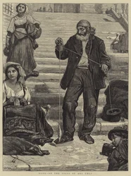 Rzym, na schodach Ara Coeli